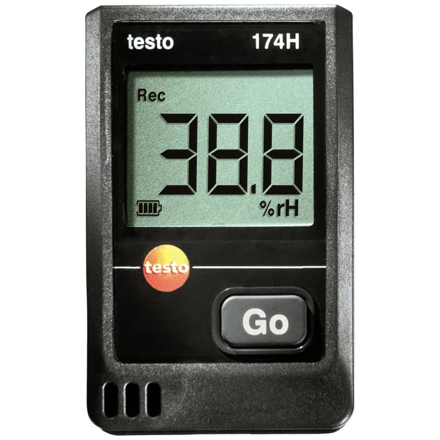 Комплект измерений температуры и влажности Testo 174Н Черный k1 - изображение 3