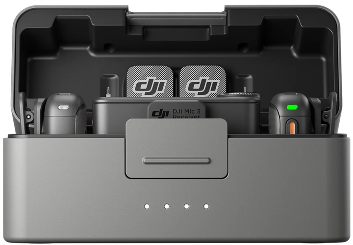 Беспроводной петличный микрофон DJI Mic 3 (2 TX + 1 RX + Charging Case) (102157401) - Б/У - изображение 2