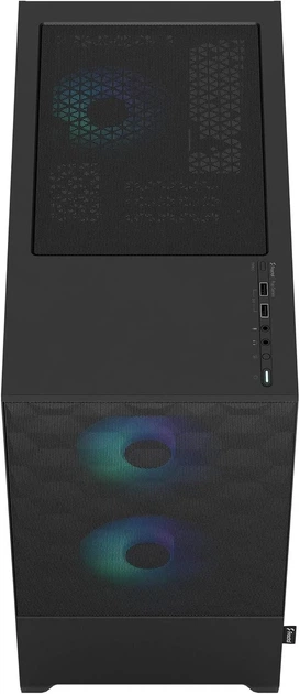 Корпус для ПК Fractal Design Pop Mini Air RGB Без БП Чорный (102063650) - изображение 5