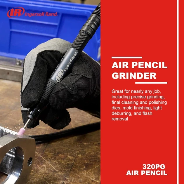Пнемматична бормашинка Ingersoll Rand 320PG Чорна - зображення 2