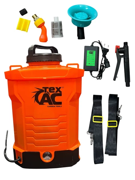 Обприскувач садовий акумуляторний Tex.AC TA-SG10L 10 л з Li-Ion акумулятором і телескопічною штангою 45–85 см - Фото 5 Обприскувач садовий акумуляторний Tex.AC TA-SG10L 10 л з Li-Ion акумулятором і телескопічною штангою 45–85 см - зображення 5