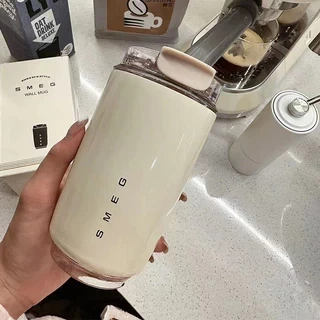 Термочашка Smeg для гарячої кави 300 мл кремовий - изображение 6