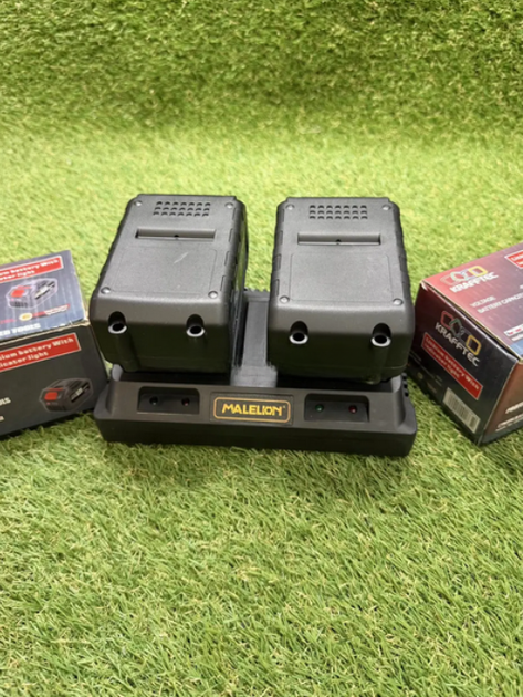 Комплект аккумуляторов Krafftec Germany PRO 52V 6Ah 2 шт с индикатором заряда Li-ion с зарядным устройством для электроинструмента - изображение 6