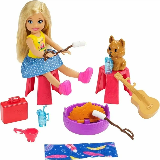 Ігровий набір Барбі Кемпер та лялька Челсі Barbie Club Chelsea Camper FXG90 - зображення 10