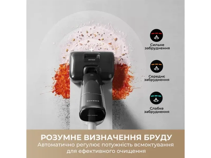 Миючий вертикальний пилосос Dreame G12 Pro - зображення 5