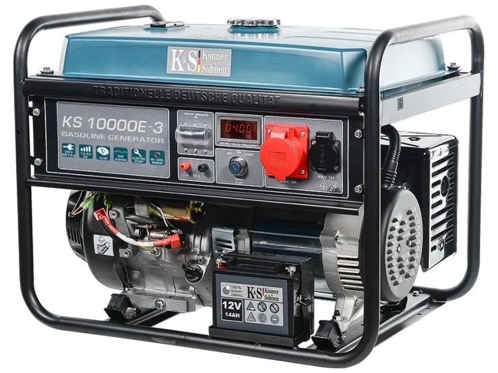 Бензиновий генератор Konner&Sohnen KS 10000E-3 - изображение 3