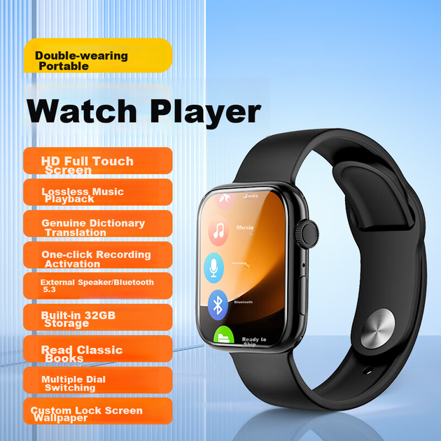 Плеер MP3 FAMUE BF08 32 ГБ с Bluetooth, сенсорный экран - изображение 5