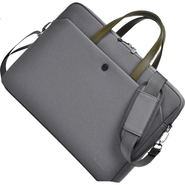 Сумка DiyiGongfang для ноутбука 17.3" на одно плечо вместительная, деловая - Фото 3 Сумка DiyiGongfang для ноутбука 17.3" на одно плечо вместительная, деловая - изображение 3