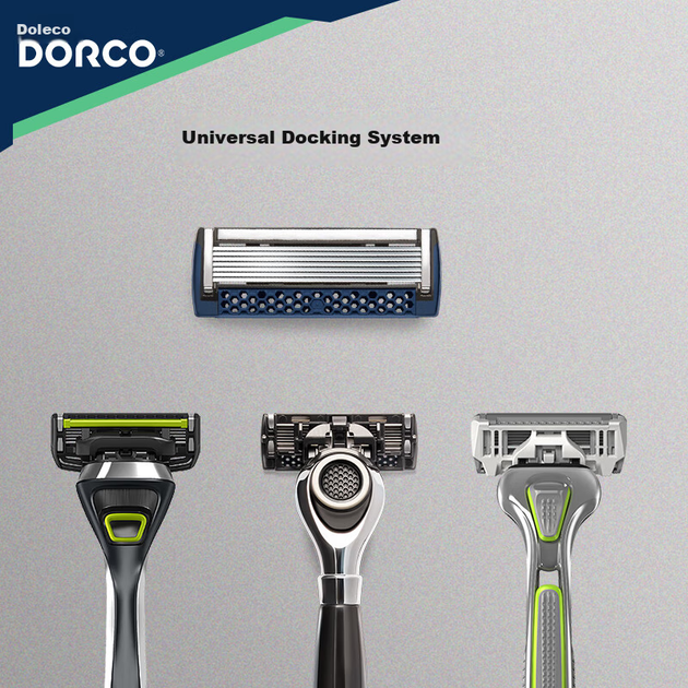 Бритва мужская DORCO с 7-слойными лезвиями сменные головки без держателя дорожная - Фото 7 Бритва мужская DORCO с 7-слойными лезвиями сменные головки без держателя дорожная - изображение 7