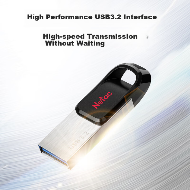 Флеш-накопичувач Netac 32 ГБ USB 3.2, автомобільний музичний плеєр із високошвидкісною передачею даних, вбудованим програмним забезпеченням для шифрування, безпечним резервним копіюванням - изображение 6