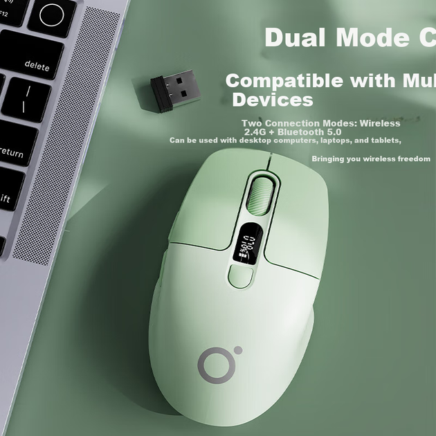Мышь EWEADN Q1 Wireless Matcha - изображение 5
