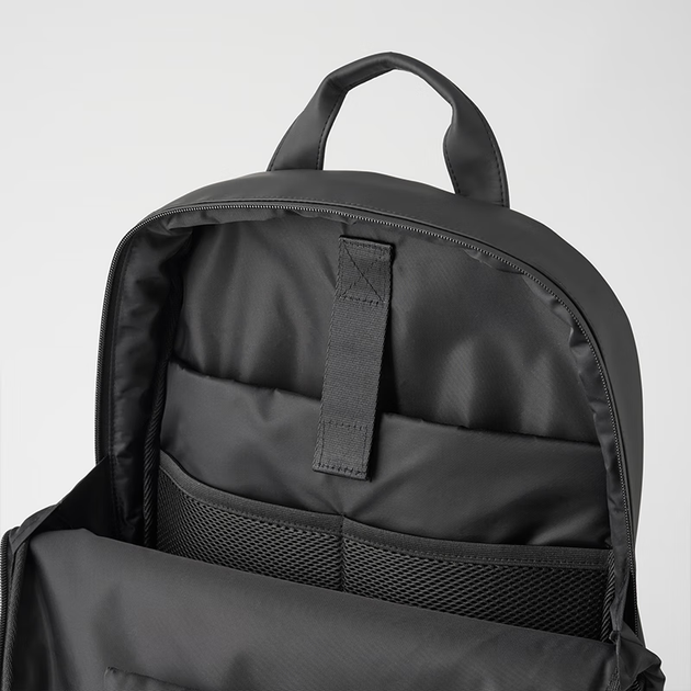 Женский рюкзак MUJI Simple, подарок для студентки с возможностью персонализации, черный. - изображение 10