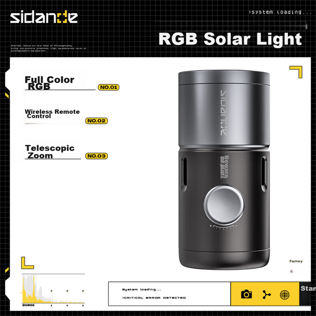 Светодиодная подсветка для волос Sidande, полноцветная RGB, фоновое освещение в виде струи, зумируемый прожектор, для фотосъемки в помещении, портретной съемки, киносъемки, контурной подсветки, светящегося фона, беспроводное дистанционное управление. - изображение 4