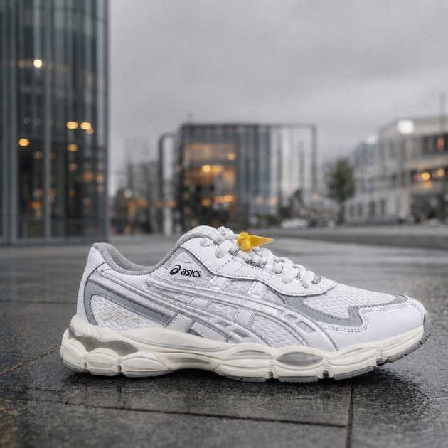 Чоловічі кросівки Asics 42 сірі - Фото 1 Чоловічі кросівки Asics 42 сірі - изображение 1