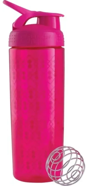 Шейкер BlenderBottle SportMixer Signature Sleek Pink Geo Lac с шариком 820 мл Розовый (Sleek_PINK_GEO) - Фото 1 Шейкер BlenderBottle SportMixer Signature Sleek Pink Geo Lac с шариком 820 мл Розовый (Sleek_PINK_GEO) - изображение 1