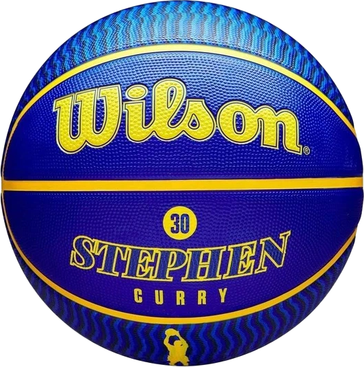 Мяч баскетбольный Wilson NBA Player Icon Outdoor BSKT Curry Size 7 (WZ4006101XB7) - Фото 1 Мяч баскетбольный Wilson NBA Player Icon Outdoor BSKT Curry Size 7 (WZ4006101XB7) - изображение 1