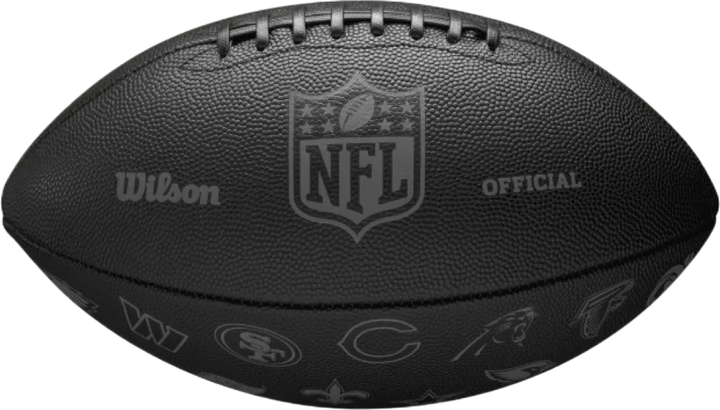 Мяч для американского футбола Wilson NFL 32 Team Football Black OF (WF4015701XBOF) - изображение 2