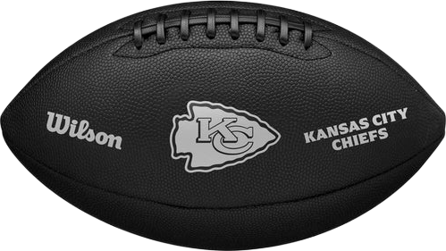 Мяч для американского футбола Wilson NFL Team Metallic Premiere KC OF (WF4015816XBOF) - Фото 1 Мяч для американского футбола Wilson NFL Team Metallic Premiere KC OF (WF4015816XBOF) - изображение 1