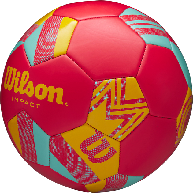 Мяч футбольный Wilson Impact SB Red/Yellow/Blue Size 5 (WS3005002XB05) - изображение 2
