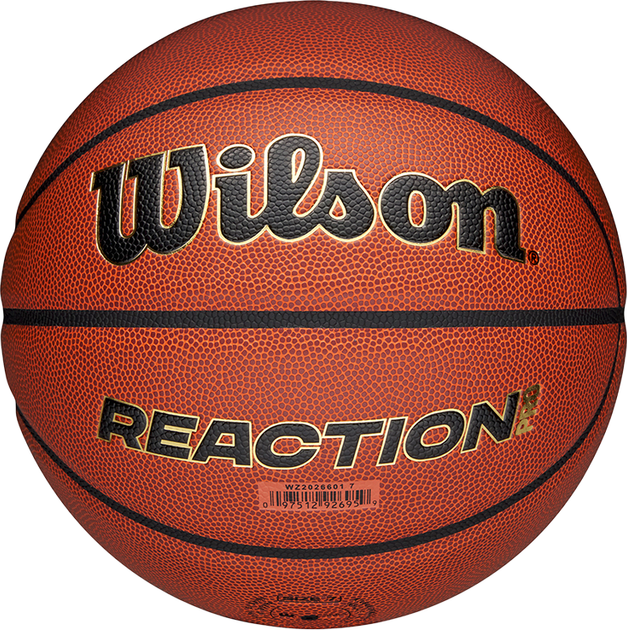 Мяч баскетбольный Wilson Reaction Pro Size 7 (WZ2026601XB7) - изображение 5
