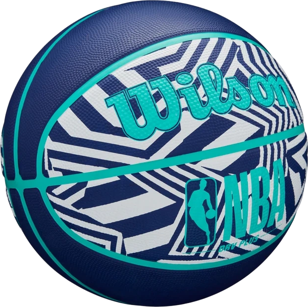 Мяч баскетбольный Wilson NBA DRV Plus Dazzle Camo BSKT Indigo Size 5 (WZ3016102XB5) - Фото 2 Мяч баскетбольный Wilson NBA DRV Plus Dazzle Camo BSKT Indigo Size 5 (WZ3016102XB5) - изображение 2