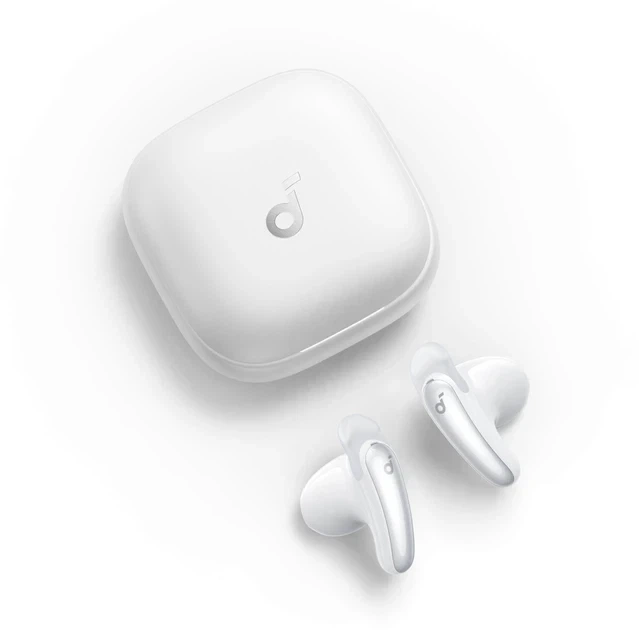 Беспроводные наушники Anker Soundcore Liberty Buds, Bluetooth 6.1, ANC 3.0, Hi-Res LDAC, IP55, 30H, Multipoint, Білий - зображення 9