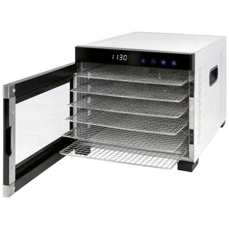 Дегидратор сушилка для пищевых продуктов 6 секций 35-75°C нержавеющая сталь Profi Cook SE0430 - Фото 3 Дегидратор сушилка для пищевых продуктов 6 секций 35-75°C нержавеющая сталь Profi Cook SE0430 - изображение 3