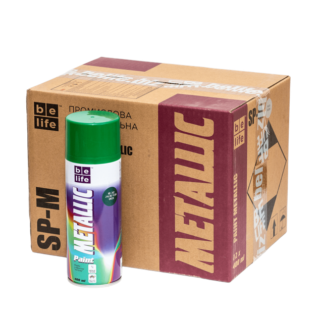 Фарба Belife Metallic Paint зелена (342) - изображение 3