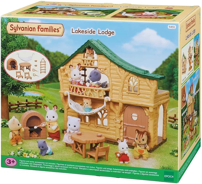 Игровой набор Sylvanian Families Домик на озере 5451 Lakeside Lodge - Фото 1 Игровой набор Sylvanian Families Домик на озере 5451 Lakeside Lodge - изображение 1