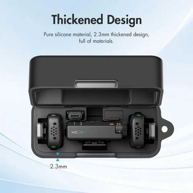 Силиконовый чехол для DJI Mic Mini - Фото 4 Силиконовый чехол для DJI Mic Mini - изображение 4