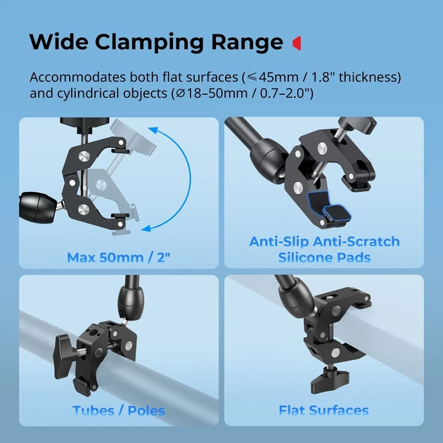 Шарнирный кронштейн SmallRig Magic Arm 5624 - изображение 8