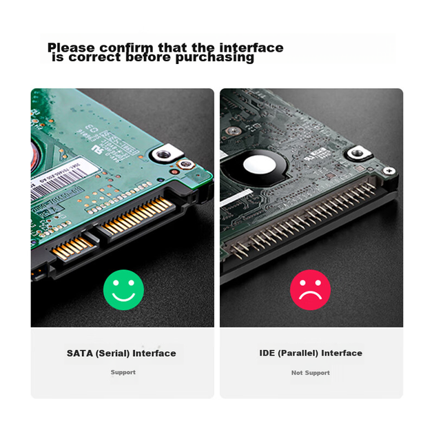 Корпус EAGET Type-C 3.1 для SSD/HDD 2.5/3.5" алюминиевый - изображение 10
