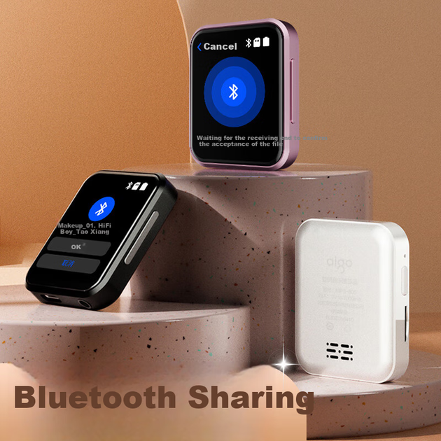 Плеер MP3/MP4 Aigo 805e сенсорный 2", Bluetooth 5.4, 16ГБ, для изучения языков - изображение 6