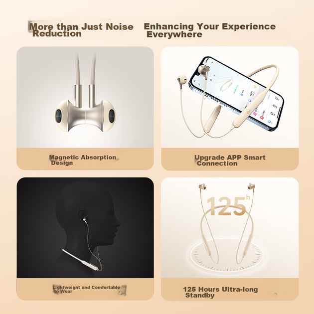 Наушники iKF W1 S Wireless ANC ENC Black - изображение 5