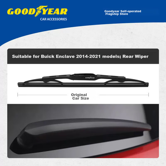 Задний стеклоочиститель Goodyear для Buick Envision, оригинальная модель 2014 года, заводская резиновая полоса 21 дюйм, автомобильный задний стеклоочиститель. - изображение 5