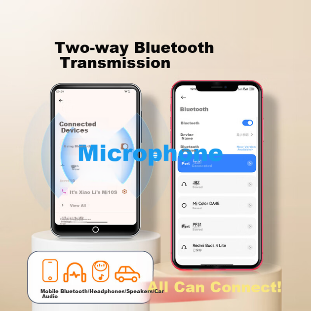 Плеєр FAMUE BF61 MP3/MP4 Wi-Fi Android 14, 4+64 ГБ - Фото 7 Плеєр FAMUE BF61 MP3/MP4 Wi-Fi Android 14, 4+64 ГБ - зображення 7