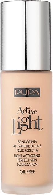 Тональний крем Pupa Active Light SPF10 011 - Light Beige 30 мл - зображення 4
