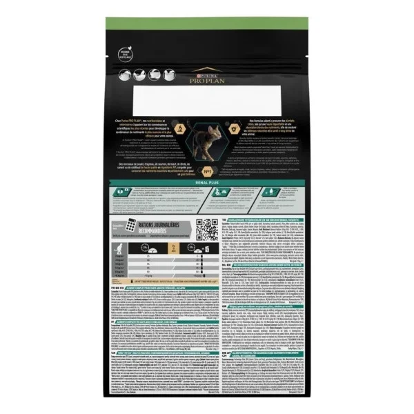 Сухий корм для стерилізованих котів Purina Pro Plan Sterilised Adult 1+ Renal Plus з кроликом 1.5 кг - Фото 2 Сухий корм для стерилізованих котів Purina Pro Plan Sterilised Adult 1+ Renal Plus з кроликом 1.5 кг - изображение 2