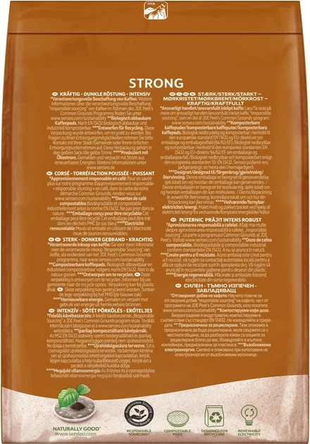 Кава в чалдах Senseo Strong 48 порцій Philips Senseo 62 мм - Фото 5 Кава в чалдах Senseo Strong 48 порцій Philips Senseo 62 мм - зображення 5