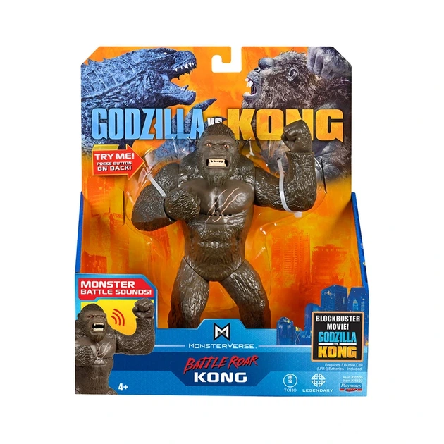 Фігурка GODZILLA VS. KONG – КОНГ ДЕЛЮКС (17 сm, звук) - изображение 6
