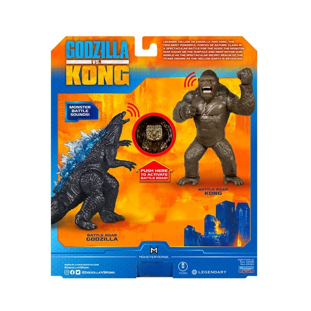 Фігурка GODZILLA VS. KONG – КОНГ ДЕЛЮКС (17 сm, звук) - изображение 8