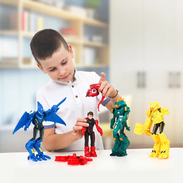 Фігурка DINOSTER – ЛУЧІО (20 cм, з аксес.) - изображение 6