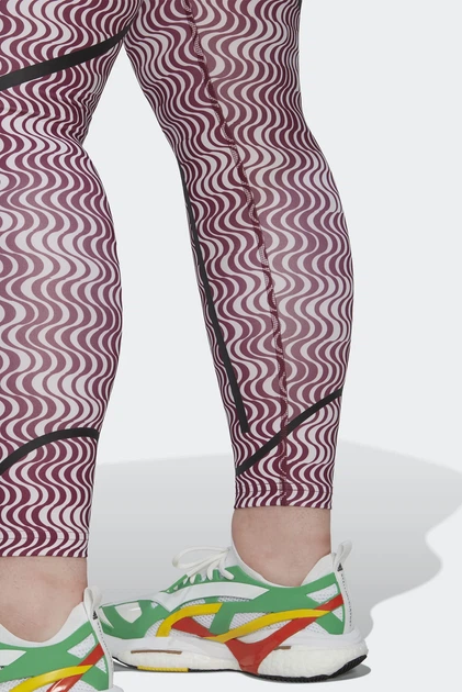 Жіночі лосини by Stella McCartney тренувальні для залу бордовий 2XL - Фото 5 Жіночі лосини by Stella McCartney тренувальні для залу бордовий 2XL - зображення 5