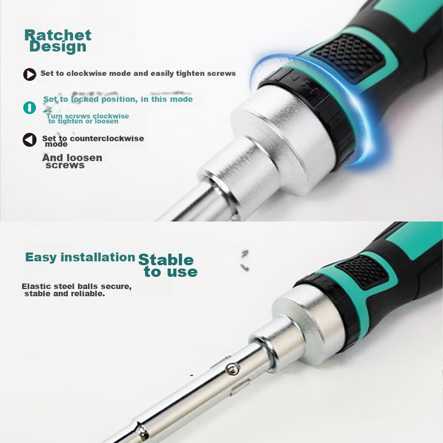 Набор отверток Pro'sKit SD-9821, трещоточные, 16" - изображение 8
