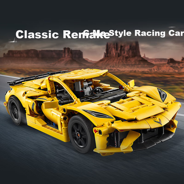 LEGO Technic 42205 Chevrolet Corvette, іграшка для хлопчиків і дівчаток, подарунок на День захисту дітей, прикраса - зображення 4