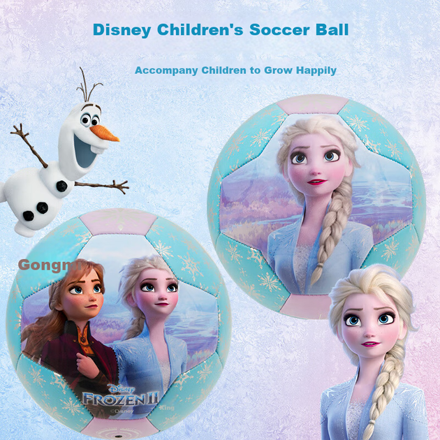 Детский футбольный мяч Disney «Холодное сердце», размер 4, для тренировок на открытом воздухе, для детского сада, подарок на день рождения. - зображення 6
