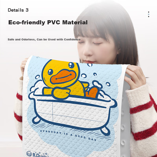 Антискользящий коврик для ванны B.Duck Little Yellow Duck 40x70 см - изображение 6