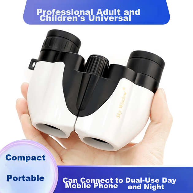 Бінокль Sky Window Telescope Concert з високим збільшенням HD, професійний, для дітей, для спостереження за птахами на відкритому повітрі та перегляду фільмів у театрі, компактний і портативний - зображення 5