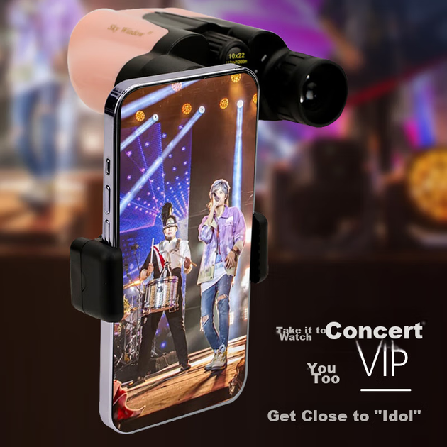 Бінокль Sky Window Telescope Concert з високим збільшенням HD, професійний, для дітей, для спостереження за птахами на відкритому повітрі та перегляду фільмів у театрі, компактний і портативний - зображення 6