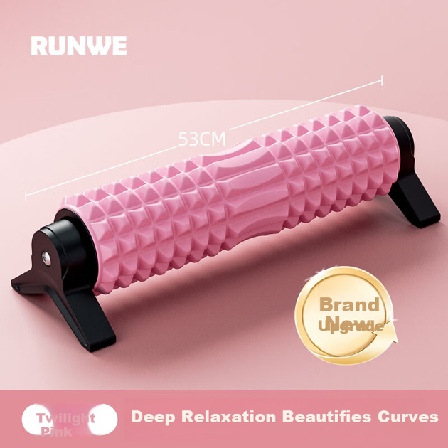 Массажный ролик Langwei Support Foam Roller, ролик для расслабления мышц, массажный ролик, колонна для фитнеса и йоги для похудения ног, Spiked Club - изображение 5